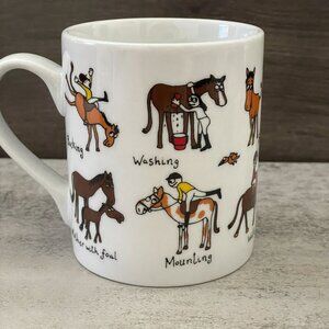 Tyrrell Katz for McLaggan Smith Scotland Equestrian Horse Pony Graphic Mug 10oz